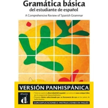 Španělský jazyk Gramática básica del estudiante de espanol [EN] (2022, Brožovaná, Difusion Centro de Publicacion y Publicaciones de Idiomas, S.L.)