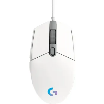 Myš Logitech G102 LIGHTSYNC Gaming Mouse - WHITE
