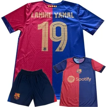 fotbalový komplet FC BARCELONA LAMINE YAMAL velikosti: 116 cm (3-4 roky)