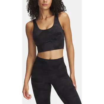 Dámské tílko Under Armour Meridian Fitted CropTankPr 1380983-002 Černá MD