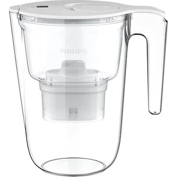 Filtrační konvice Philips AWP2953WHT3 3,4 l Micro X-Clean s časovačem bílá + 3 ks filtrů