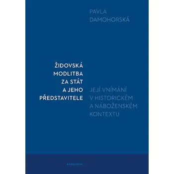 Kniha Židovská modlitba za stát a jeho představitele Ekniha