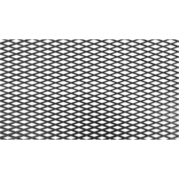 Tuning SLIDE Plastová mřížka do nárazníku, černá, Diamond Black 120×40 cm (30×10 mm)