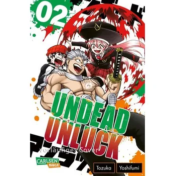 Komiks pro dospělé Undead Unluck 2 - Tozuka, Yoshifumi [DE] (2022, Měkká, Carlsen Verlag GmbH)