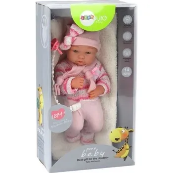 Lalka bobas ubranko w paski (pl, 2000, Leantoys)