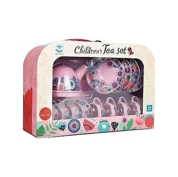 Dětská kuchyňka Zestaw do herbaty metalowy 15el