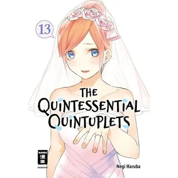 Komiks pro dospělé The Quintessential Quintuplets 13 - Haruba, Negi [DE] (2022, Měkká, Egmont Manga)