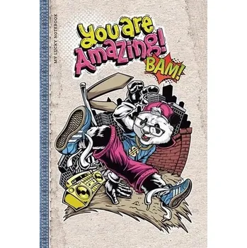 Set školních potřeb Notatnik ozdobny 143x210/64K linia Panda (pl, 2000, Fresh)