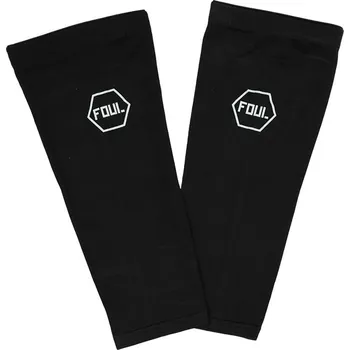 Cyklistické návleky FOUL Návleky na chrániče FOUL L ČERNÁ