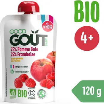 Good Gout BIO Jablko s malinou (120 g)