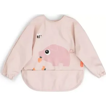 Bryndák DONE BY DEER bryndáček s rukávem Tiny farm růžová