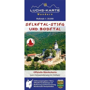 Luchs-Wanderkarte Selketal-Stieg und Bodetal