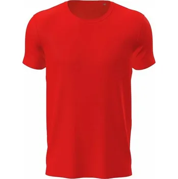 Pánské tričko Stedman Funkční pánské sportovní tričko Stedman 100% polyester Barva: červená skarletová, Velikost: XL S8000