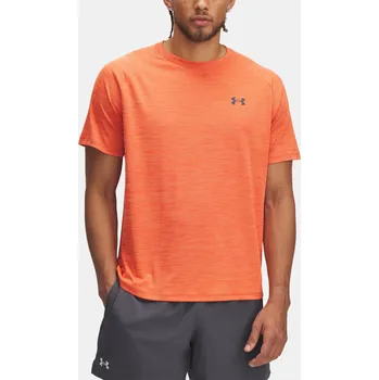 Pánské tričko Under Armour UA Tech Textured SS 1382796-847 Oranžová SM