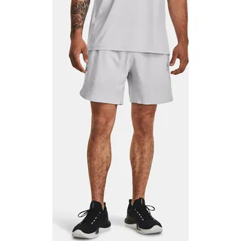Pánské kraťasy Under Armour UA Peak Woven Shorts-GRY 1376782-014 Šedá XL