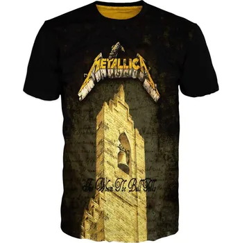 metalove-tricko-Metallica-zvon velikost: 7XL - šířka 73 cm, délka 80 cm