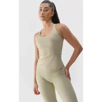 Dámské tílko 4F 4FWSS25TFSLF428 LIGHT GREEN M