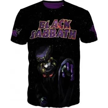 Pánské tričko rockove tricko Black Sabbath velikost: 146 - šířka 39 cm, délka 51 cm