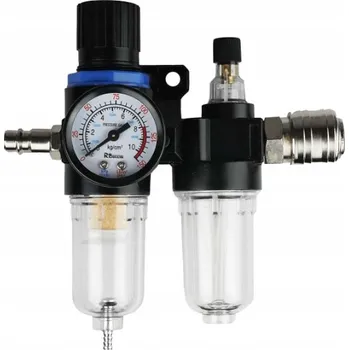 Příslušenství ke kompresoru Dvojitý vzduchový filtr s reduktorem a odlučovačem vody RICHMANN C0826