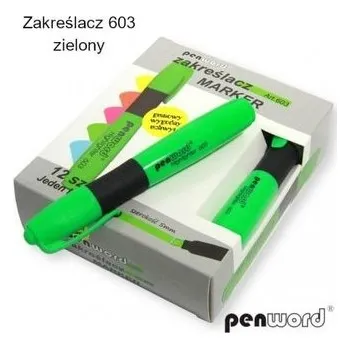 Set školních potřeb Zakreślacz zielony (12szt) (pl, 2000, Penword)