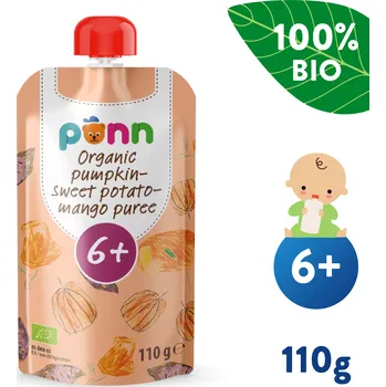 SALVEST Põnn BIO Pyré z dýně, brambor a manga (110 g)