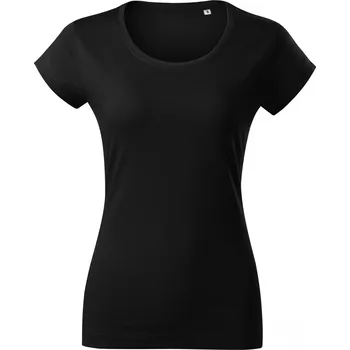 Dámské tričko MALFINI Přiléhavé dámské bavlněné tričko Viper se silikonovou úpravou 180 g/m Barva: Černá, Velikost: L