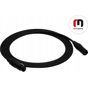 Audio kabel XLR - XLR kabel Red's music DX 01 5 m