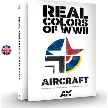 AK Interactive REAL COLORS OF WWII for AIRCRAFT - EN (AK Interactive)