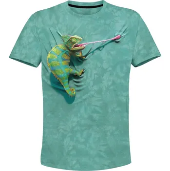 Pánské tričko tricko lovici chameleon velikost: 158 - šířka 43 cm, délka 56 cm