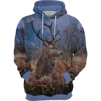 Pánská mikina luxusni_unisex_mikina_myslivecka_jelen_divocina Pánské luxusní mikiny: 4XL