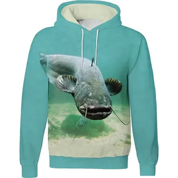 Pánská mikina luxusni_unisex_mikina_rybarska_velky_sumec Pánské luxusní mikiny: 7XL