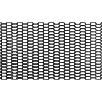 Tuning SLIDE Plastová mřížka do nárazníku, černá, HoneyComb 120x40cm (16x7mm)