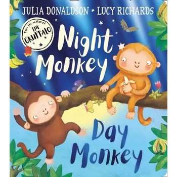 Night Monkey, Day Monkey - Julia Donaldson [EN] (2021, Formát desky, HarperCollins Publishers)