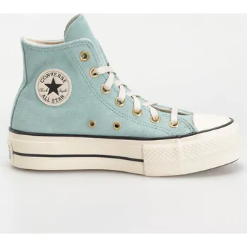 Dámská běžecká obuv Converse Chuck Taylor All Star Lift Hi (vernal pool/natural ivory) 37, modrá