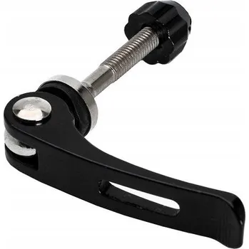 Rychloupínák sedlovky, hliníkový, černý