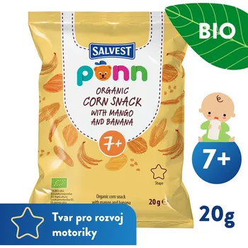 Cukrovinka SALVEST Põnn BIO Mangové křupky (20 g)