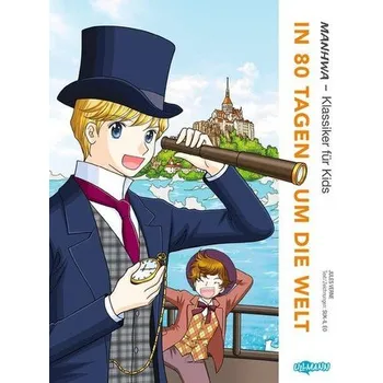 Komiks pro dospělé MANHWA - Klassiker für Kids - In 80 Tagen um die Welt - Jan Suk