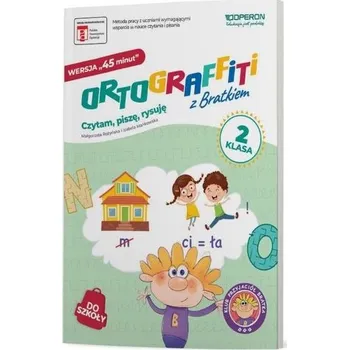 Předškolní výuka Ortograffiti z Bratkiem 2. Wersja 45 minut - Izabela Mańkowska [PL] (2022, Brožovaná, Operon)