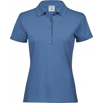 Dámské tričko Luxusní dámská strečová polokošile Tee Jays Barva: modrá matná, Velikost: XXL TJ145