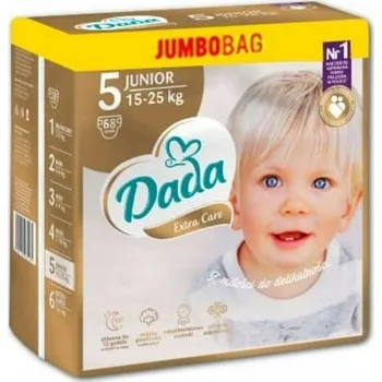 jednorázová plena DADA Extra Care 5 Junior 15-25 kg