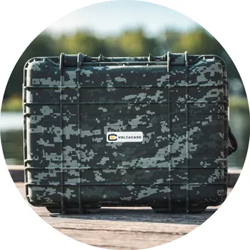 Trakční baterie Voltacase Baterie LiFePO4 Camouflage 12,8V 210Ah Vodotěsná