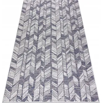 Koberec Koberec PLOCHÝ TKANÝ OTUDOOR PROVÁZKOVÝ SISAL SION Jedle Chevron 160 x 220 cm