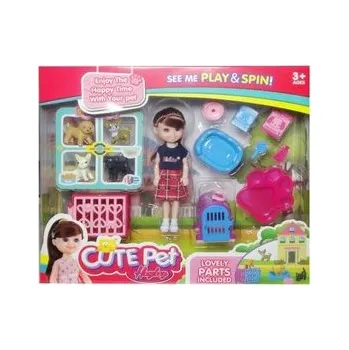 Lalka ze zwierzątkami