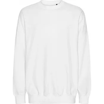 Pánská mikina Tiger Cotton by Neutral Organická unisex bavlněná mikina bez kapuce s Fairtrade cetifikací Barva: Bílá, Velikost: XL NET63011