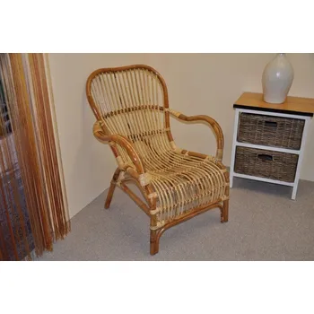 Křeslo Sidney ratan přírodní