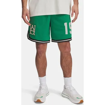 Pánské kraťasy Under Armour Courtside Hoops Short 1390120-305 Zelená LG