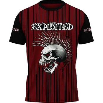 tricko-celopotisk-hudebni-skupina-exploited-rock-punk velikost: 6XL - šířka 70 cm, délka 79 cm