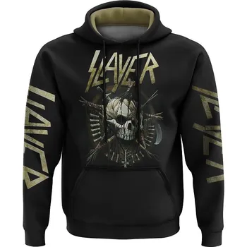 Pánská mikina luxusni_unisex_mikina_skupina_Slayer_cerna Pánské luxusní mikiny: 6XL
