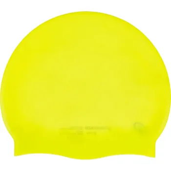 Plavecká čepice DECATHLON Plavecká silikonová čepice ZELENÁ|ČERNÁ|ŽLUTÁ