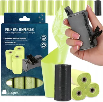 Vrták Zásobníky na sáčky, 260 ks